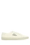 Saint Laurent Logo Print Low Top Sneakers In Multicolor