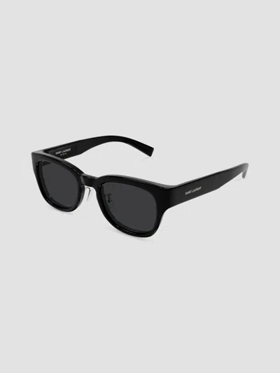 Saint Laurent Men's Squared Injection Sunglasses In Black