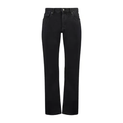 Saint Laurent Mick Jeans 31 In Gold