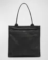 SAINT LAURENT MEN'S TOTE BAG IN LEATHER