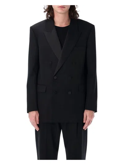 SAINT LAURENT MEN'S TUXEDO JACKET