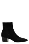 Saint Laurent Women's Tali Boots In Black Shimmer In Black