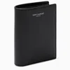 Saint Laurent Men's Vertical Bi-fold Wallet In Black
