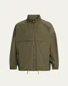 Saint Laurent Men's Water-repellent Serge Jacket In Green