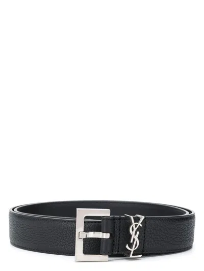 SAINT LAURENT MEN'S WHITE SL06 LOW SNEAKERS
