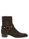 Saint Laurent Wyatt Boots And Ankle Boots Brown
