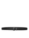 Saint Laurent Men Ysl Logo Leather Belt <br/>