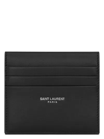 Saint Laurent Men's Ysl Pm (454y) Pf In Black