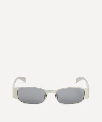 SAINT LAURENT SAINT LAURENT MENS METAL RECTANGLE SUNGLASSES