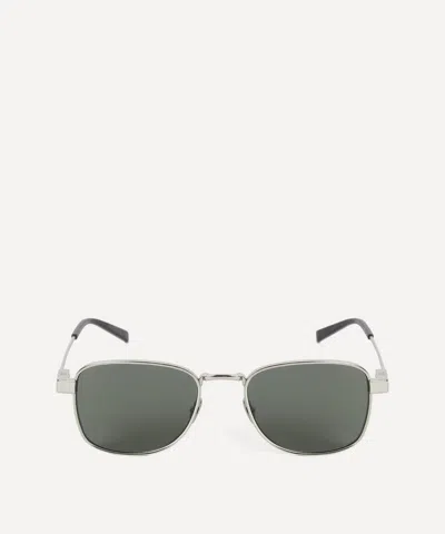 Saint Laurent Mens Square Metal Sunglasses