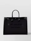 Saint Laurent Mesh And Leather Rive Gauche Shopping Bag