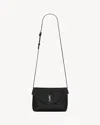 Saint Laurent Cassandre Envelope Messenger Bag In Black