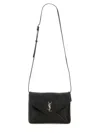 Saint Laurent "messenger Envelope Cassandra" Bag In Black