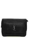 Saint Laurent Borsa A Tracolla Messenger Piccola In Pelle Nera Uomo In Black