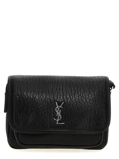 SAINT LAURENT MESSENGER SMALL NIKI CROSSBODY BAGS BLACK