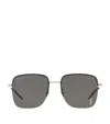 Saint Laurent Ys000348 Sl 312 M In Silver