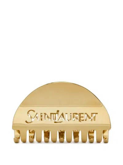 Saint Laurent Metal Half-moon Claw Clip Accessories