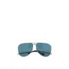 Saint Laurent Metal Sl 690 Dust Sunglasses Men