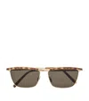 Saint Laurent Metal Sl 795 Sunglasses In Silver