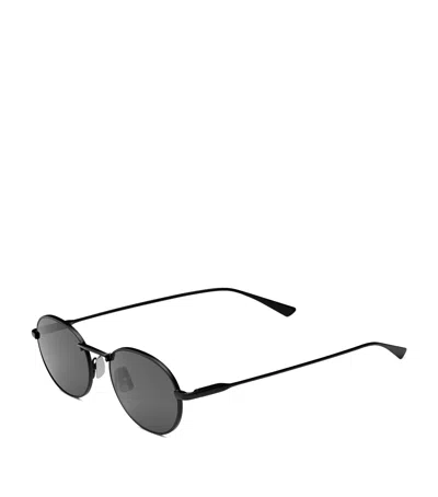 Saint Laurent Metal Sl 799 Sunglasses In Gray