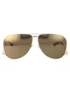 Saint Laurent Metallic Gold  Sunglasses