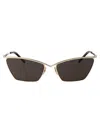 Saint Laurent Eyewear Sunglasses In Gold