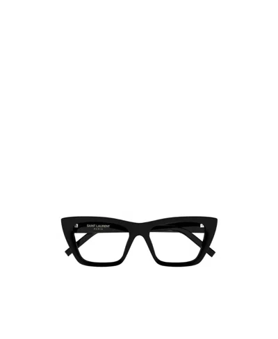SAINT LAURENT SAINT LAURENT EYEWEAR CAT-EYE FRAME GLASSES