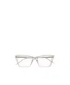 Saint Laurent Sl 737 Mica Thin Opt Linea Sl Logo 004 Beige Trasparent Gloves In White