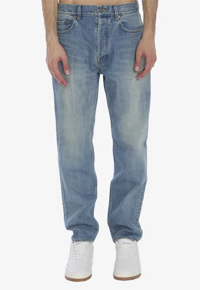 Saint Laurent Mick Faded Jeans