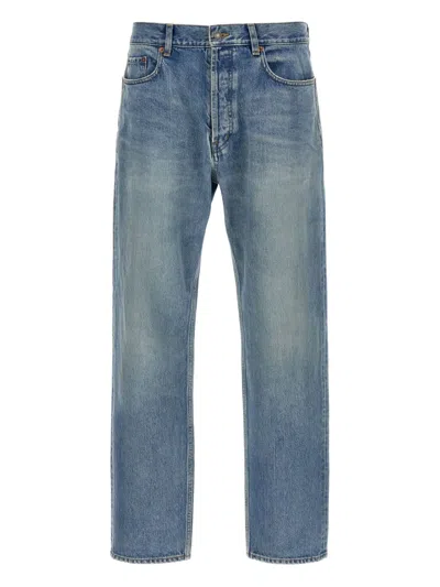 Saint Laurent Mick Jeans In Blue