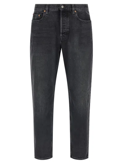 Saint Laurent Mick Jeans In Black