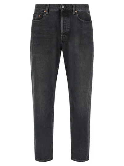 Saint Laurent Mick Jeans In Black