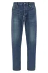 Saint Laurent Mick Jeans In Blue