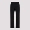 Saint Laurent Oklahoma Jeans In Black Denim In Black