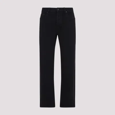 Saint Laurent Mick Jeans In Midnight Black
