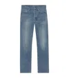 Saint Laurent High-rise Denim Jeans In Blue
