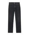 Saint Laurent Mick Long Jeans In Westwood Denim Clothing In Black