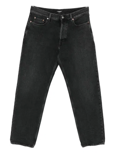 Saint Laurent Mick Long Jeans In Westwood Denim In Black