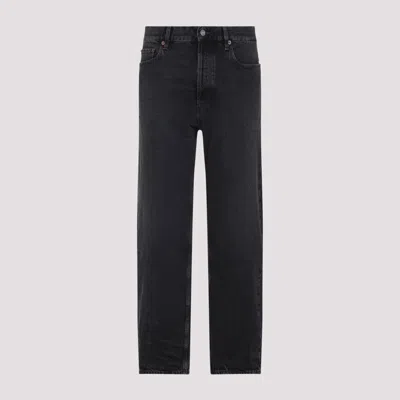 Saint Laurent Mick Long Jeans In Westwood Denim In Black