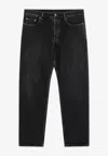 Saint Laurent Mick Straight-leg Jeans In Black