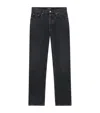 Saint Laurent Mick Long Jeans In Westwood Denim Clothing In Black