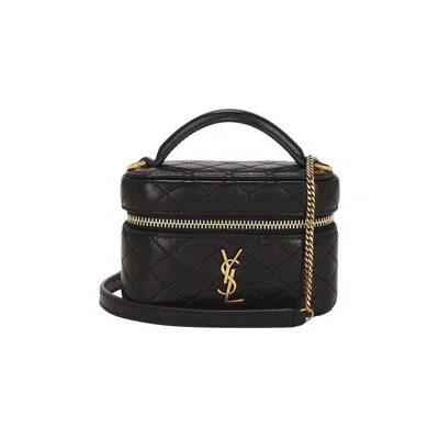 Pre-owned Saint Laurent Micro Gaby Vanity Bag 'black' | Women's Size Onesize
