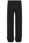 Saint Laurent Denim Jeans In Plain Carbon Black