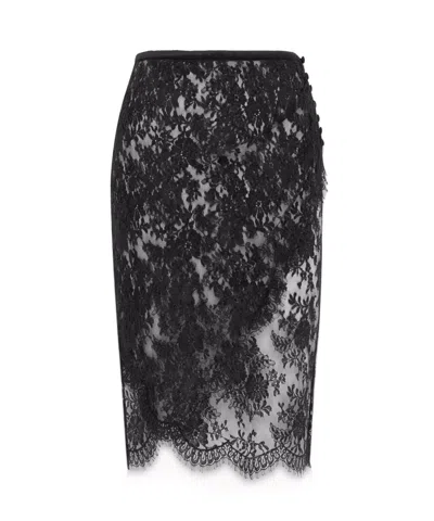 Saint Laurent Midi Skirt