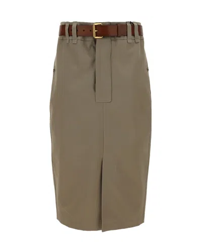 Saint Laurent Midi Skirt