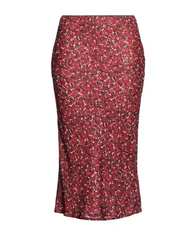 Saint Laurent Midi Skirts In Multi