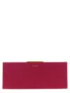 Saint Laurent Midnight Piccola Clutch Fuchsia In Red
