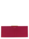 Saint Laurent Midnight Piccola Clutch Fuchsia In Red