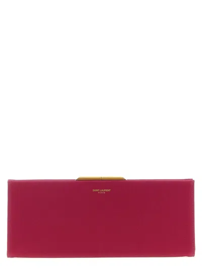 SAINT LAURENT MIDNIGHT PICCOLA CLUTCH
