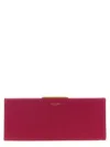 Saint Laurent Midnight Piccola Clutch Fuchsia In Red